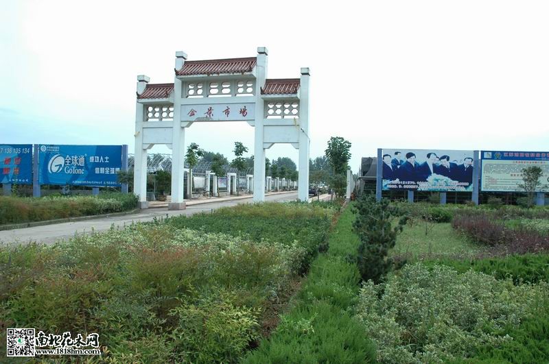 周圈盆景長(zhǎng)廊全景
