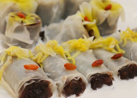 中國傳統(tǒng)花卉食品大全